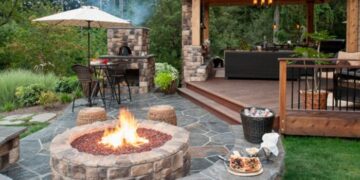 Outdoor Patio Ideas with Fire Pit